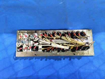 1955 Cessna 310 Circuit Breaker Panel P/N 0812350-70 (0316-36)