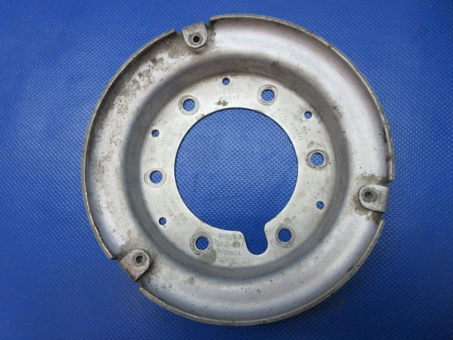 McCauley D-30210 Wheel Flange Assembly P/N 197-80484 (0124-1480)