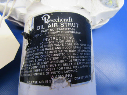 Beech 95-B55 Main Gear Cylinder RH P/N 35-815247-90 (0219-118)