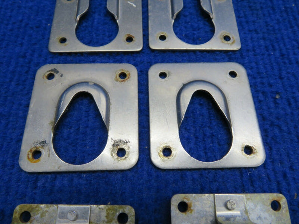 Piper Arrow Seat Attachment Plates & Retainers P/N 79781-02 1 LOT (0222-848)