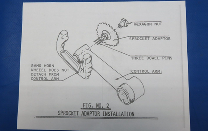 Vintage Beech Bonanza / Baron Clip-on Dual Yoke For STC # SA2000SW (0523-127)