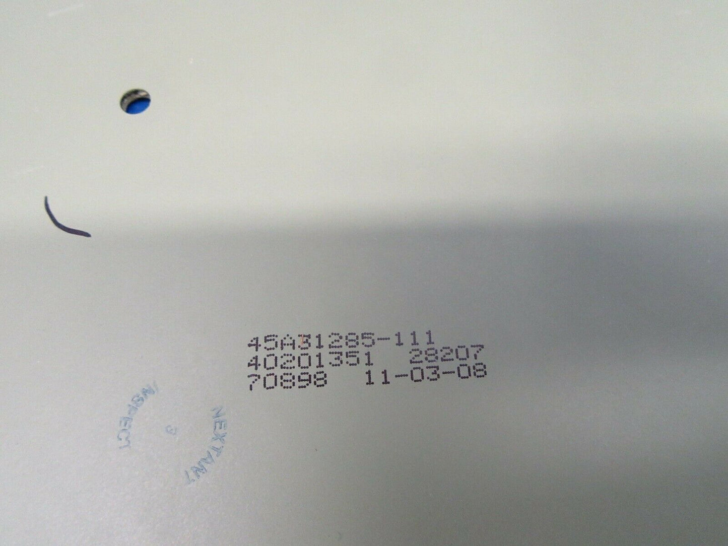 Beech 400 Floor Panel Assembly P/N 45A31285-111 NOS w/8130 (0419-362)