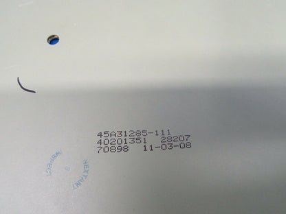 Beech 400 Floor Panel Assembly P/N 45A31285-111 NOS w/8130 (0419-362)