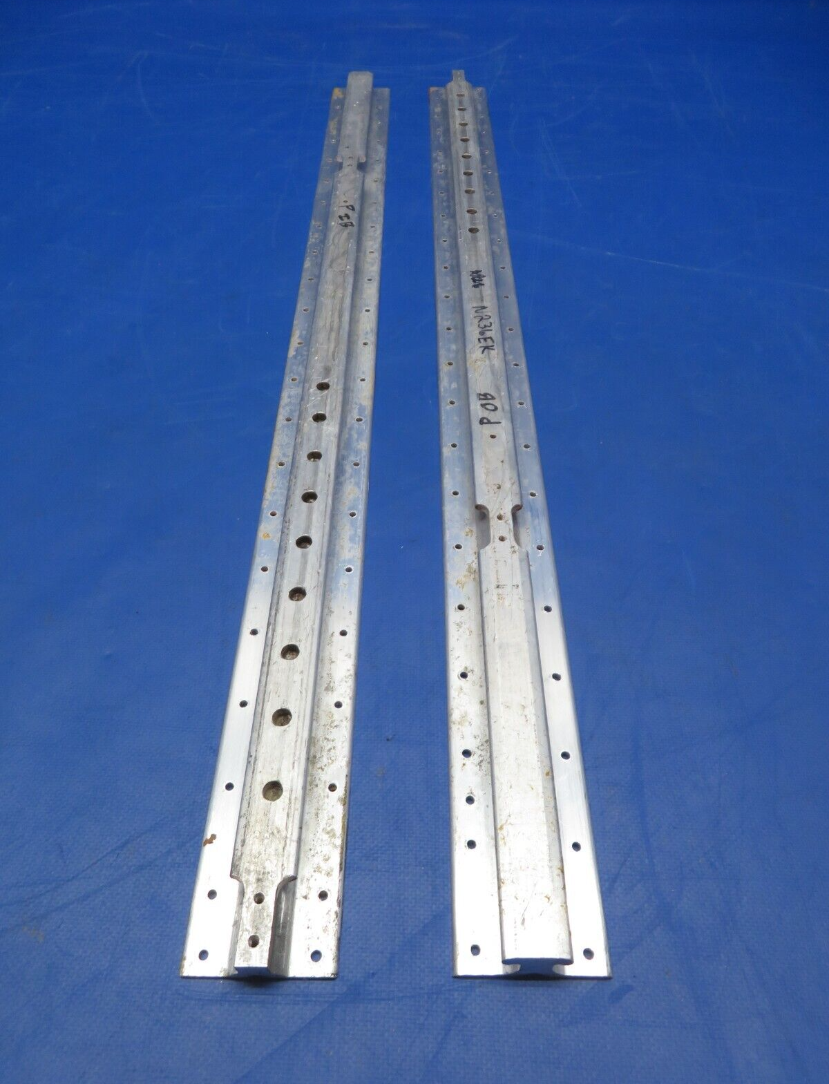 Piper PA-28-236 Dakota Seat Track P/N 62557-04 LOT OF 2 (0623-664)