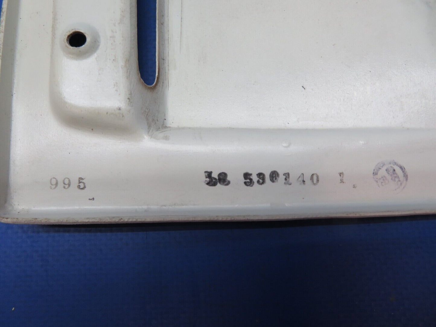 Beech 95-B55 Baron Inertia Reel Escutcheon P/N 58-530140-1 LOT OF 2 (0523-1048)