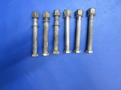 Cessna 172 / 172H McCauley Propeller Bolt P/N A-2513-16 LOT OF 6 (1123-698)