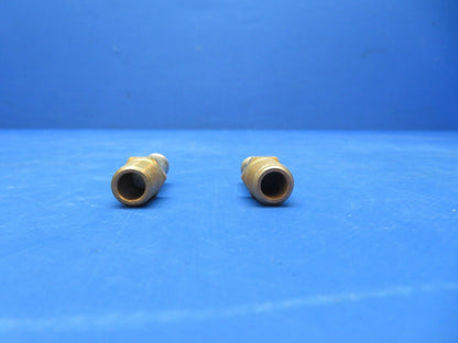 Rapco Vacuum System Fitting P/N 1K10-4-6 LOT OF 2 NOS (0923-569)
