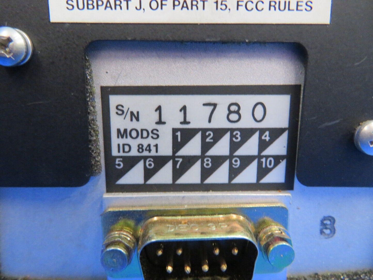 Narco ID-841 Indicator P/N ID-841 w/ 8130 (1022-577)