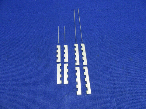 Piper Stabilator Trim Hinge Set SET OF 4 NOS P/N 95866-002, 95864-002 (1221-477)