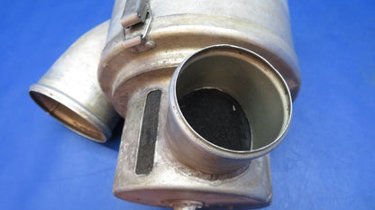 Cessna 401 RH Air Induction Canister Weld Assy w/ Cap P/N 0850320-24 (0523-223)