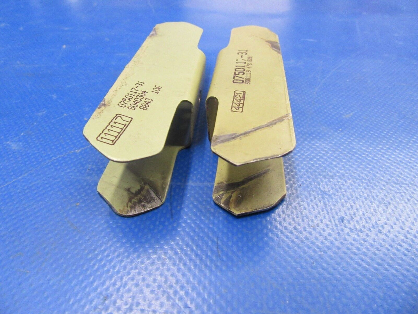 Cessna Support Baffle P/N 00750117-31 LOT OF 2 (1218-68)