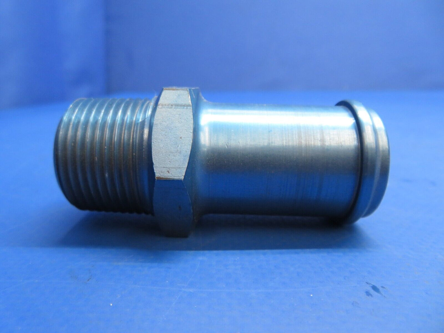 Aluminum Pipe to hose Straight Adapter P/N AN840-16D NOS (0323-682)
