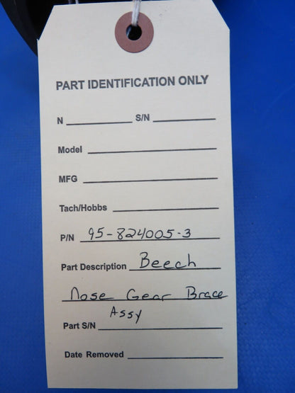 Beech Nose Landing Gear Strut / Brace Assy P/N 95-824005-3 (1122-458)