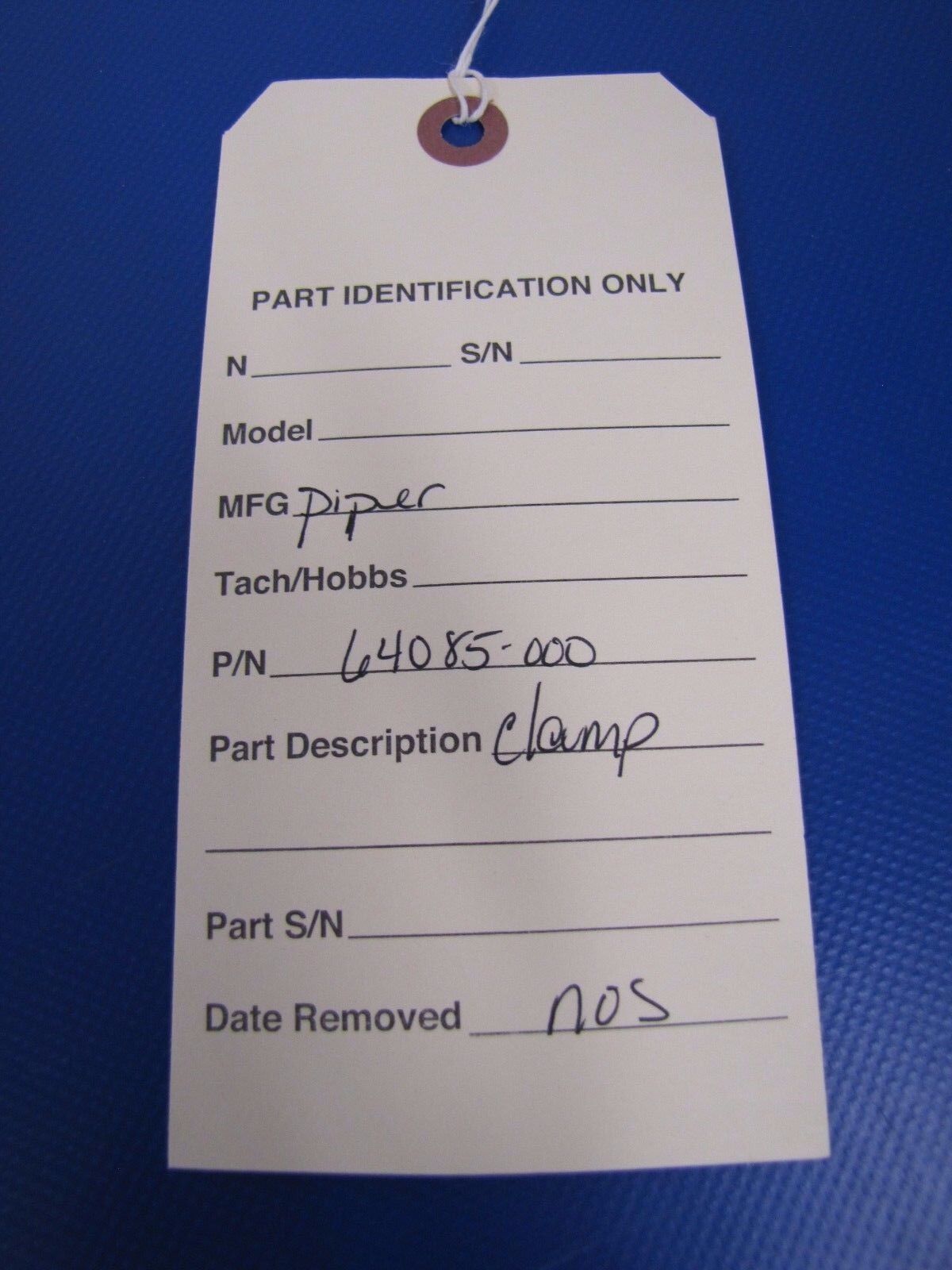 Piper Clamp P/N 64085-000  (0317-149)