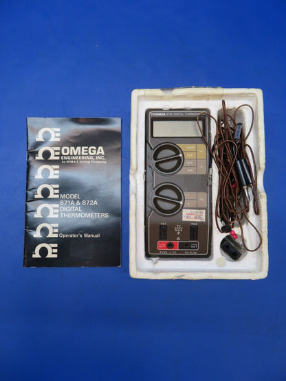 Omega Engineering Digital Thermometer Model 872A (1122-417)