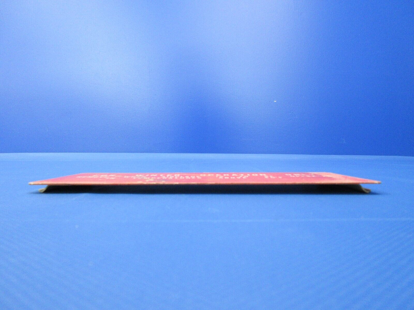 Piper PA22 Tri-Pacer Winterization Plate P/N 14793-000 (0224-1197)