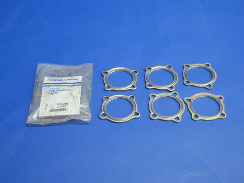 Continental Gasket Exhaust P/N 652458 LOT OF 6 NOS (0124-1250)