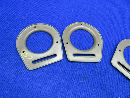 Piper Cover Assembly Air Vent Flange Olive Tone P/N 65735-19 LOT OF 4 (0222-388)