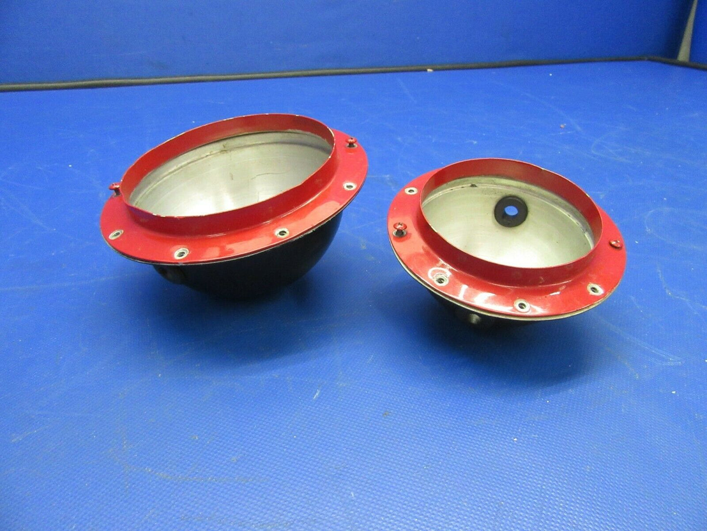 Brantly B2B Helicopter Housing / Retainer Landing Light LOT OF 2 (0921-517)