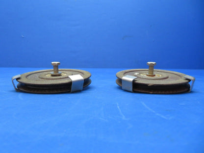 Diamond DA-42 Pulley Wheel Rudder Cables P/N MS24566-4B LOT OF 2 (0623-559)