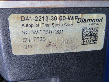 Diamond DA40-180 Bendix King KS-272C Trim Servo 28V 065-0018-3500 (0120-356)