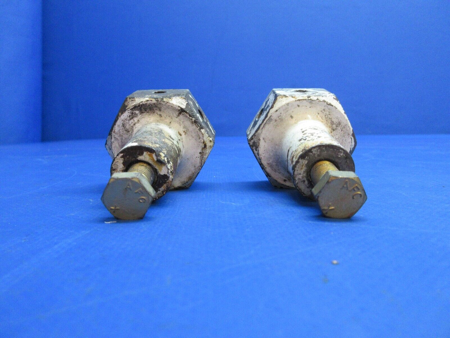 Cessna Main Gear Axel Nut Wheel Fairing 2-3/8" P/N 0441130-2 LOT OF 2 (0523-510)