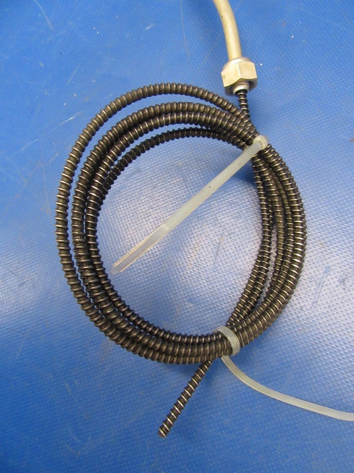 Early Cessna 310 Carb Control Conduit Cable & Rod Assy LH 085-0250-127 (1218-55)