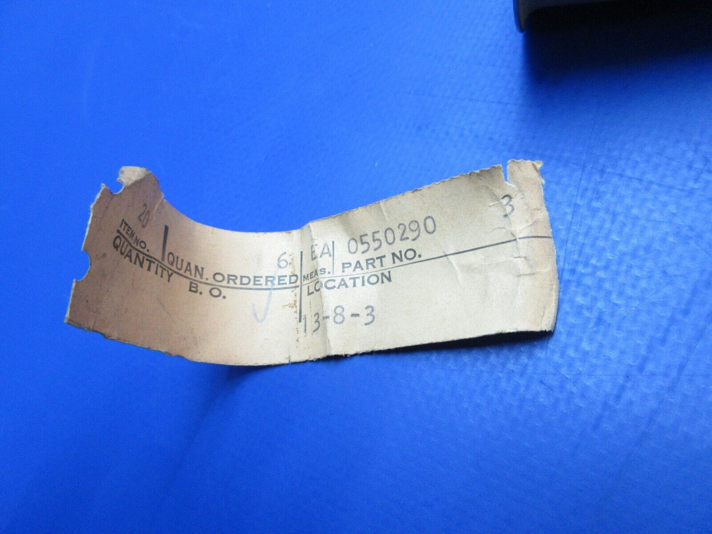 Cessna Sleeve P/N 0550290-3 LOT OF 2 NOS (1023-979)