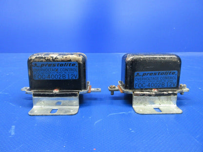 Presolite Overvoltage Control Regulator 12V P/N FOC-4002B LOT OF 2 (1223-729)