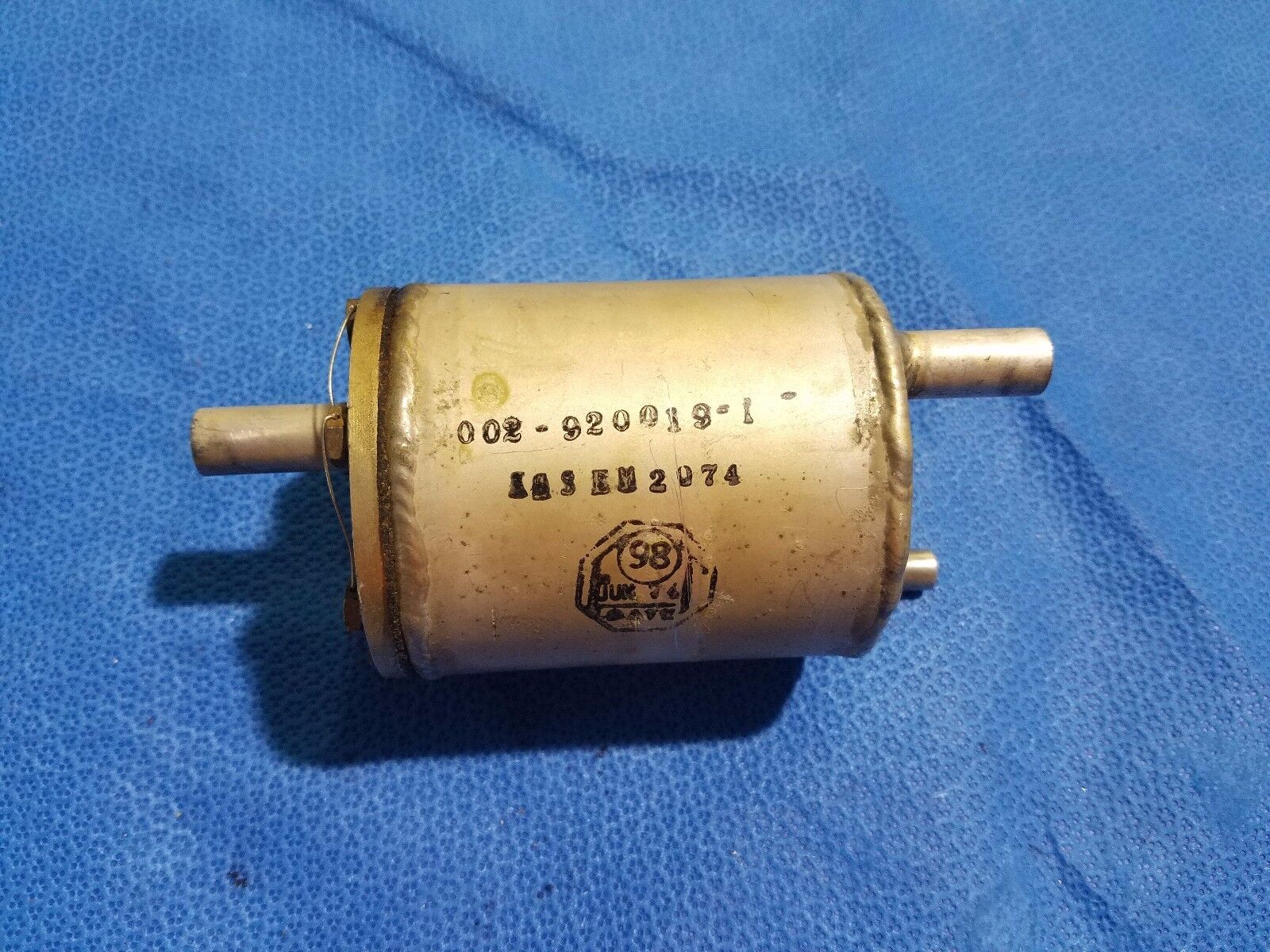 Beech Baron 58 Fuel Vent Valve Assy P/N 002-920019-1 (0616-182)