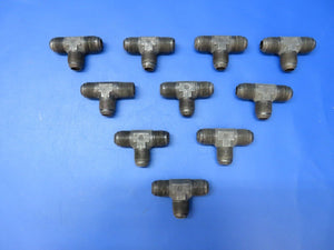 5/8" Tee Fitting P/N AN824-10 LOT OF 10 (1222-315)