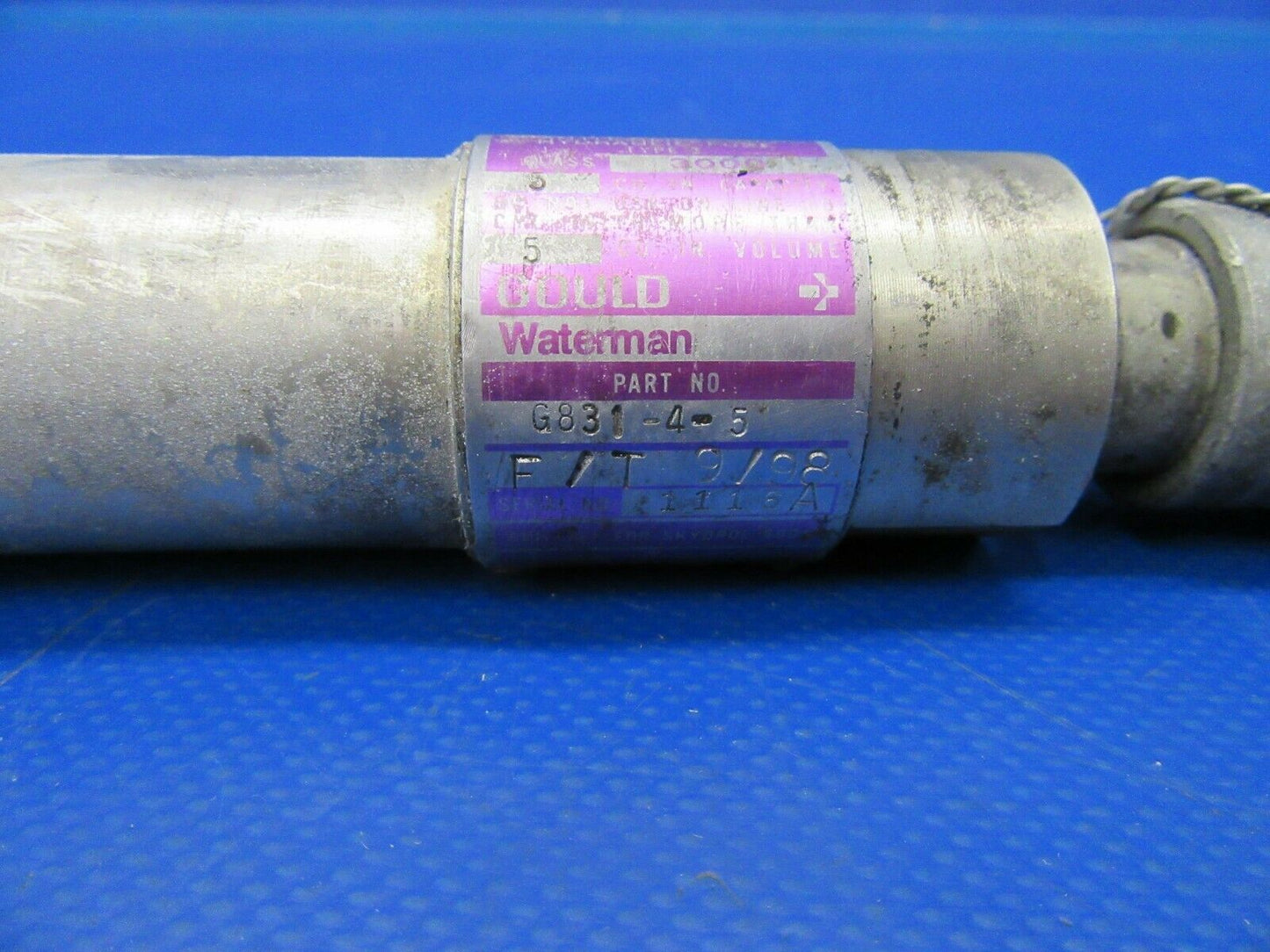 Waterman Hydraulic Fuse & Shuttle Valve P/N G831-4-5 (0419-404)