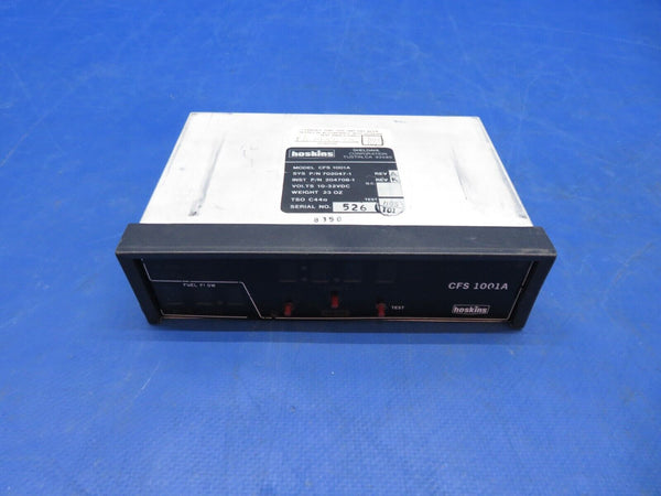 Hoskins CFS1001A Fuel Flow Indicator 10-32v P/N 702047-1 CORE / PARTS (0923-501)