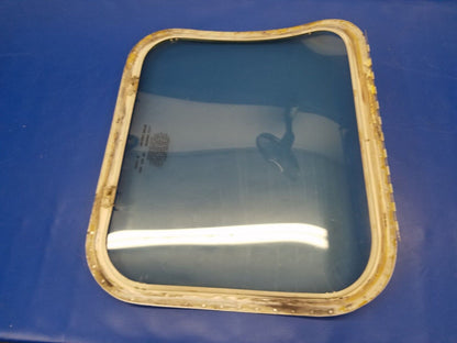 Beech Baron 58 Cabin Window - Green - STD - LH - P/N 002-430053-1 (0417-194)