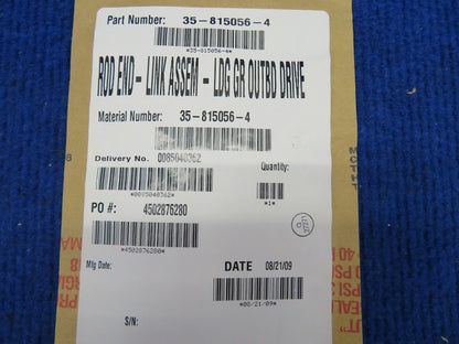 Beech Rod End Link Assy Landing Gear OTBD P/N 35-815056-4 NOS w/ 8130 (0522-55)
