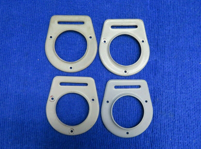 Piper Air Vent Flange / Cover Assy P/N 65735-19 LOT OF 4 (0222-744)