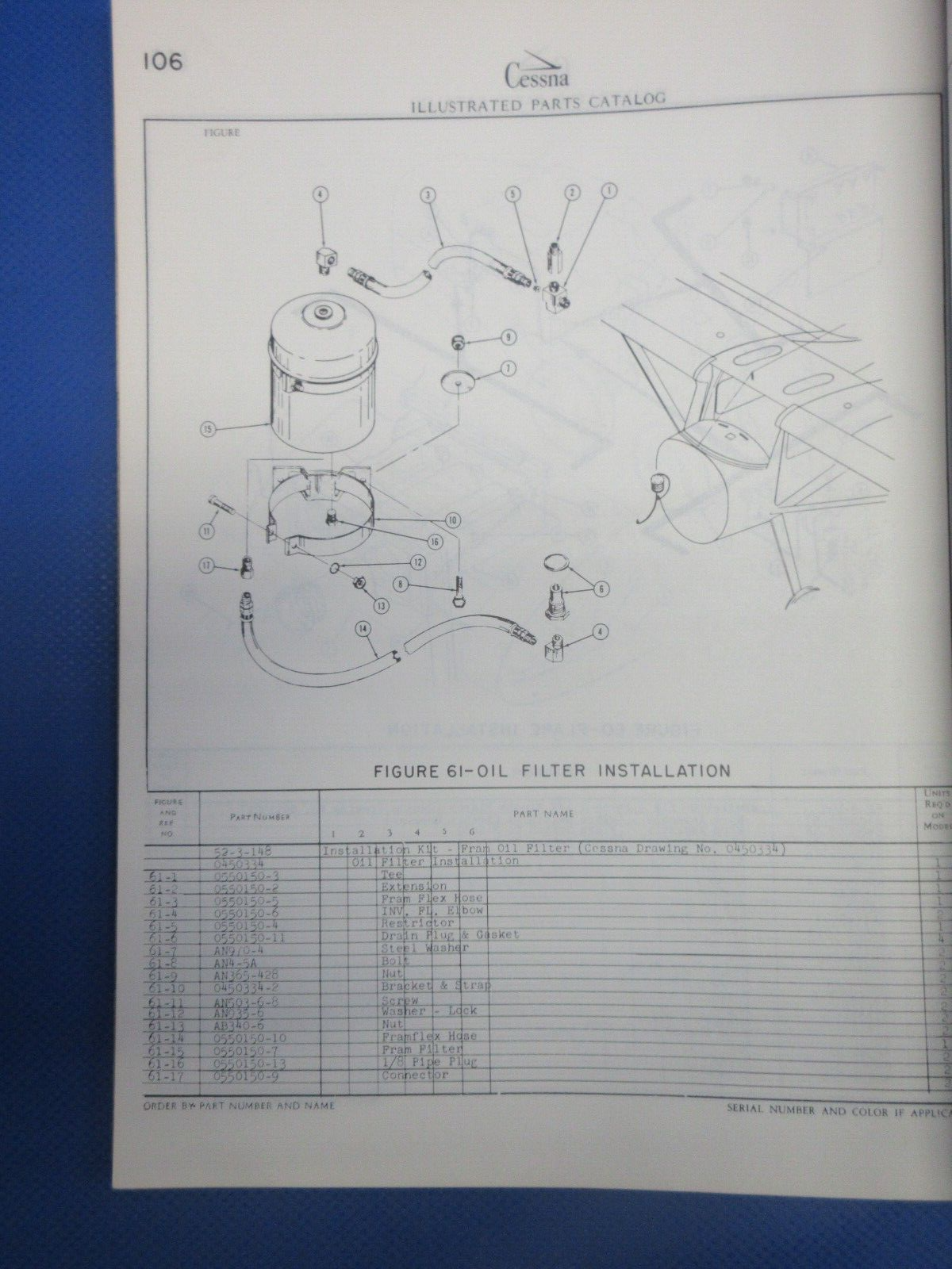 Cessna 140A Parts Catalog (0124-1349)