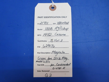 Continental O-470 / O-470R Slick Magneto Gear P/N 629076 (0723-226)