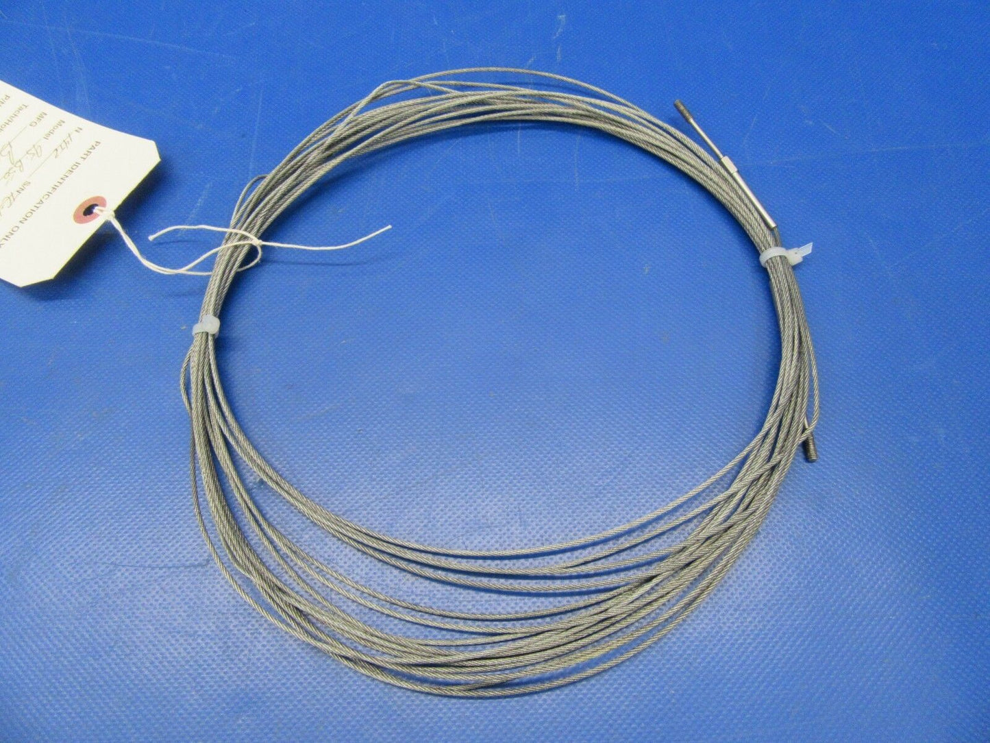 Beech Baron 95-B55 Cable Assy Rudder Trim P/N NAS302277-4040 (1018-280)