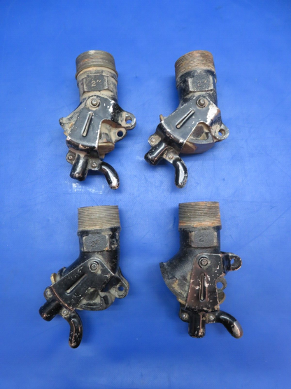 Vintage Syraco 2" Oil Barrel Drum Spigot LOT OF 4 (0423-360)