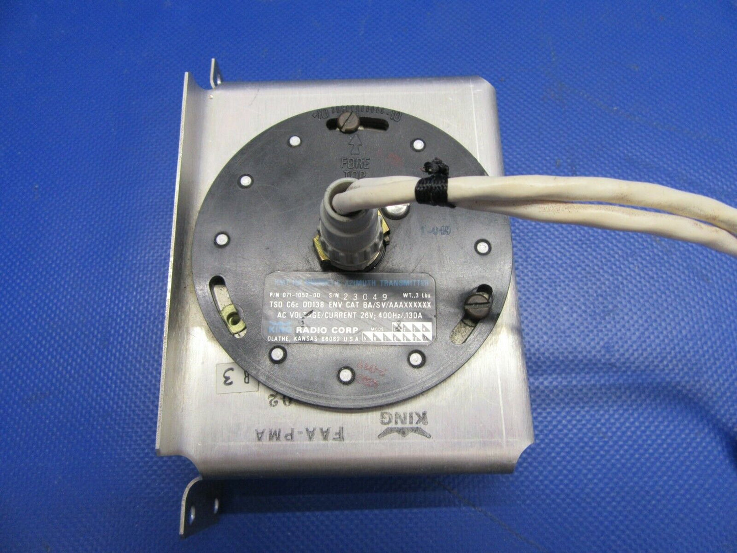 King KMT 112 Magnetic Azimuth Transmitter 26V 071-1052-00 / Warranty (0621-650)