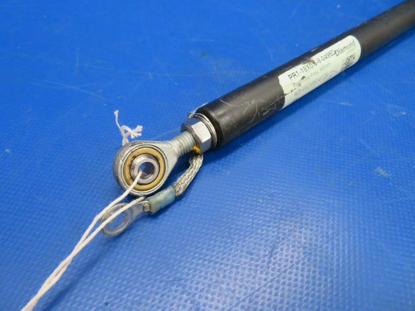 Diamond DA40-180 Push Rod 495mm P/N PR1-18x0.5-8-0495D (0220-104)