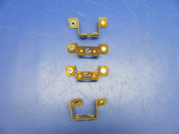 Beech F35 Cowling Fastener Brackets RH FWD Center & Rear P/N 35-910244 (1021-391