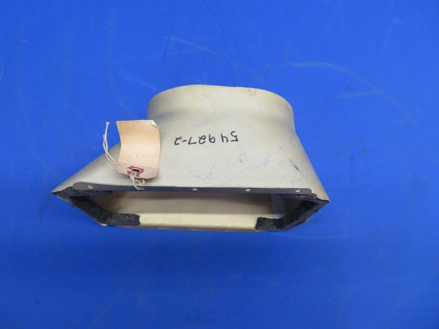 Piper PA-31 Navajo Oil Cooler Duct P/N 54927-02, 54927-002 NOS (1120-133)