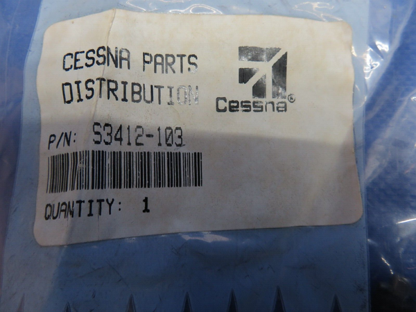 Cessna Fastener P/N S3412-103 LOT OF 15 NOS (1223-1038)