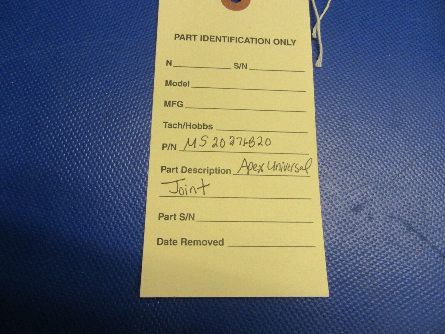 Apex Universal Joint 1-1/16" ID x 1-1/4" OD P/N MS20271-B20 (1121-396)