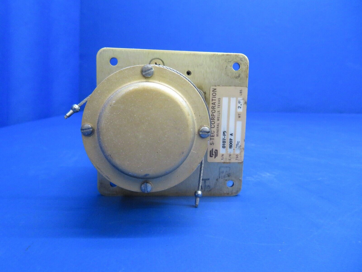 14 Volt Cessna 177RG S-TEC Pitch Servo P/N 0107-P5 (0123-725)