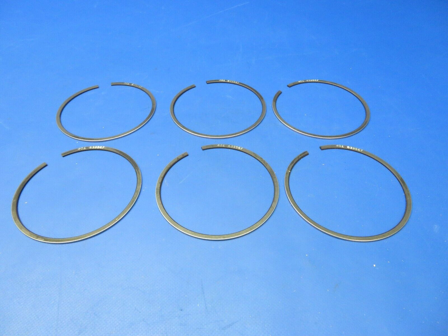 Continental Piston Rings P/N 6-639567 NOS (1222-365)