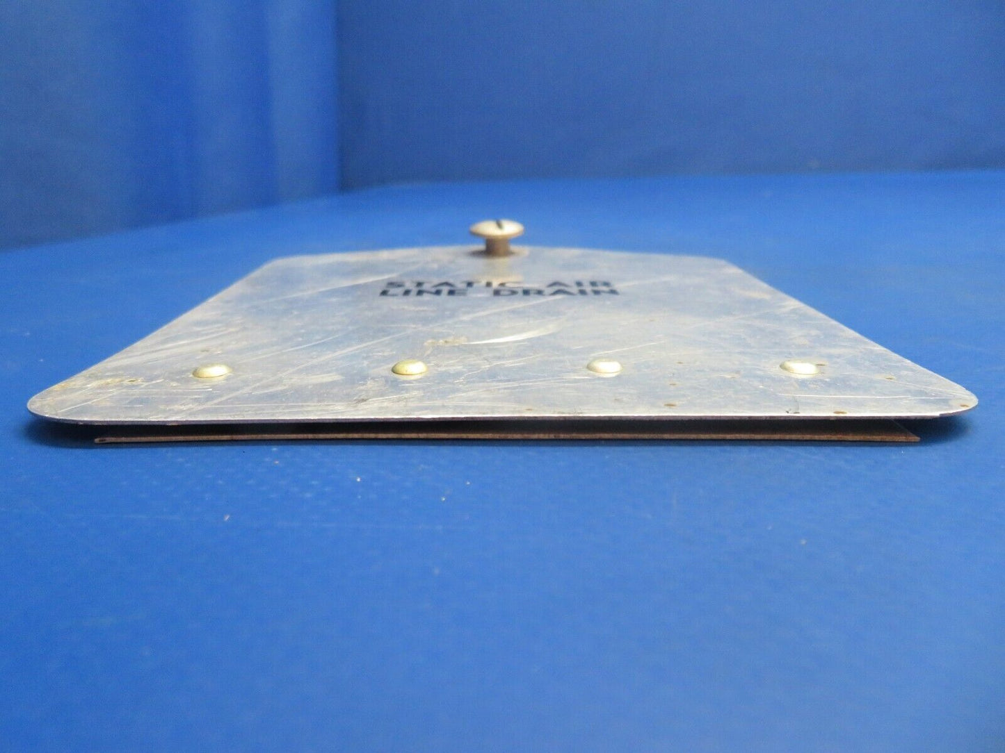Beech C-35 Bonanza Static Air Line Drain Door Assy P/N 35-534192-14 (1222-598)