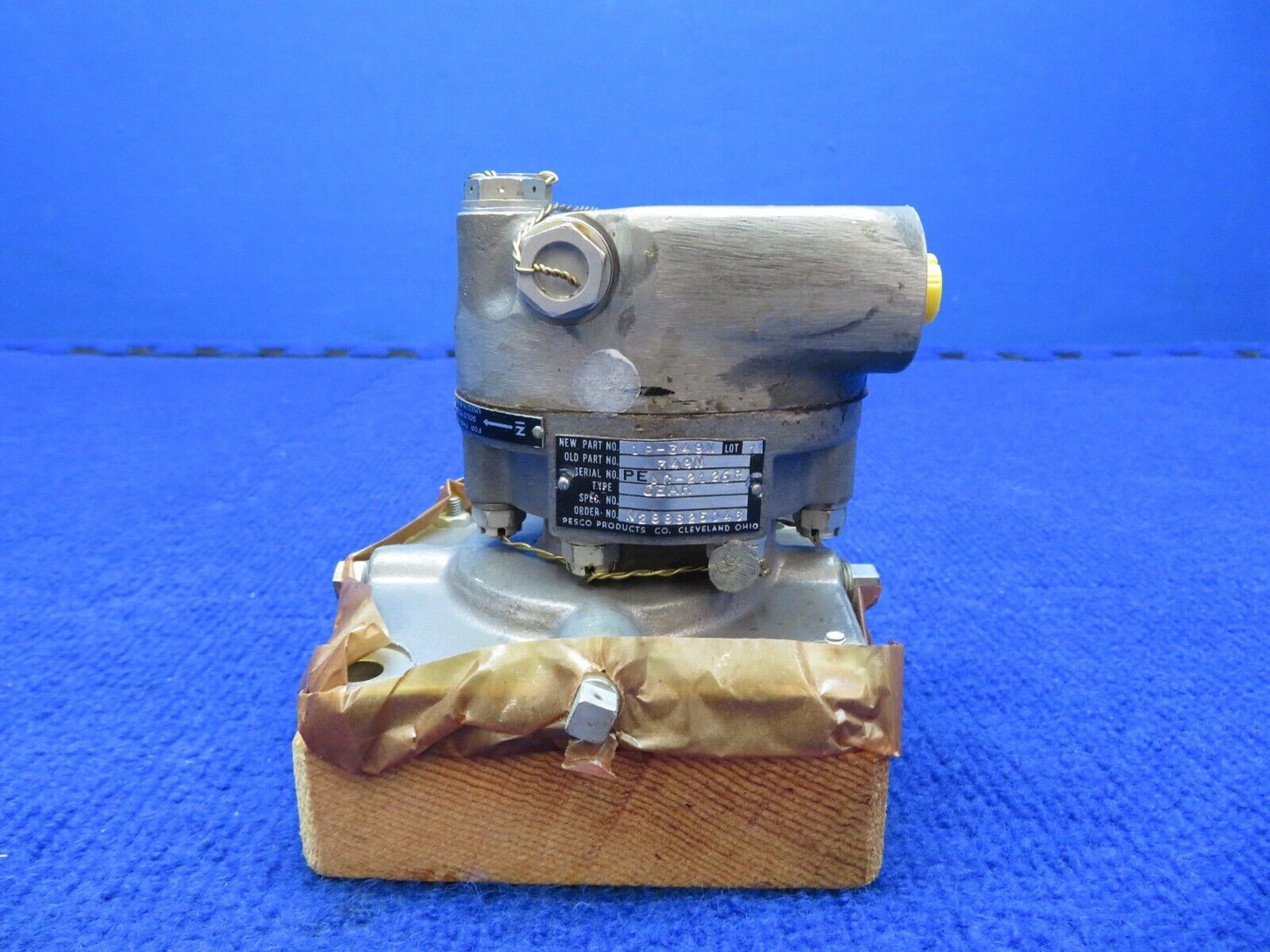 Pesco Pump Hydraulic Unit P/N 1P-349N Vintage NOS (0722-325)